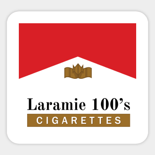 Laramie Cigarettes Sticker